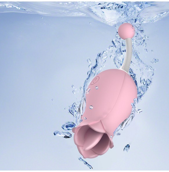 TAIWAN OMYSKY - Sweet Tongue Clit Massager Vibrator (Chargeable - Pink)